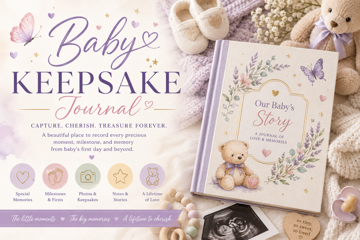 Baby Keepsake Journal
