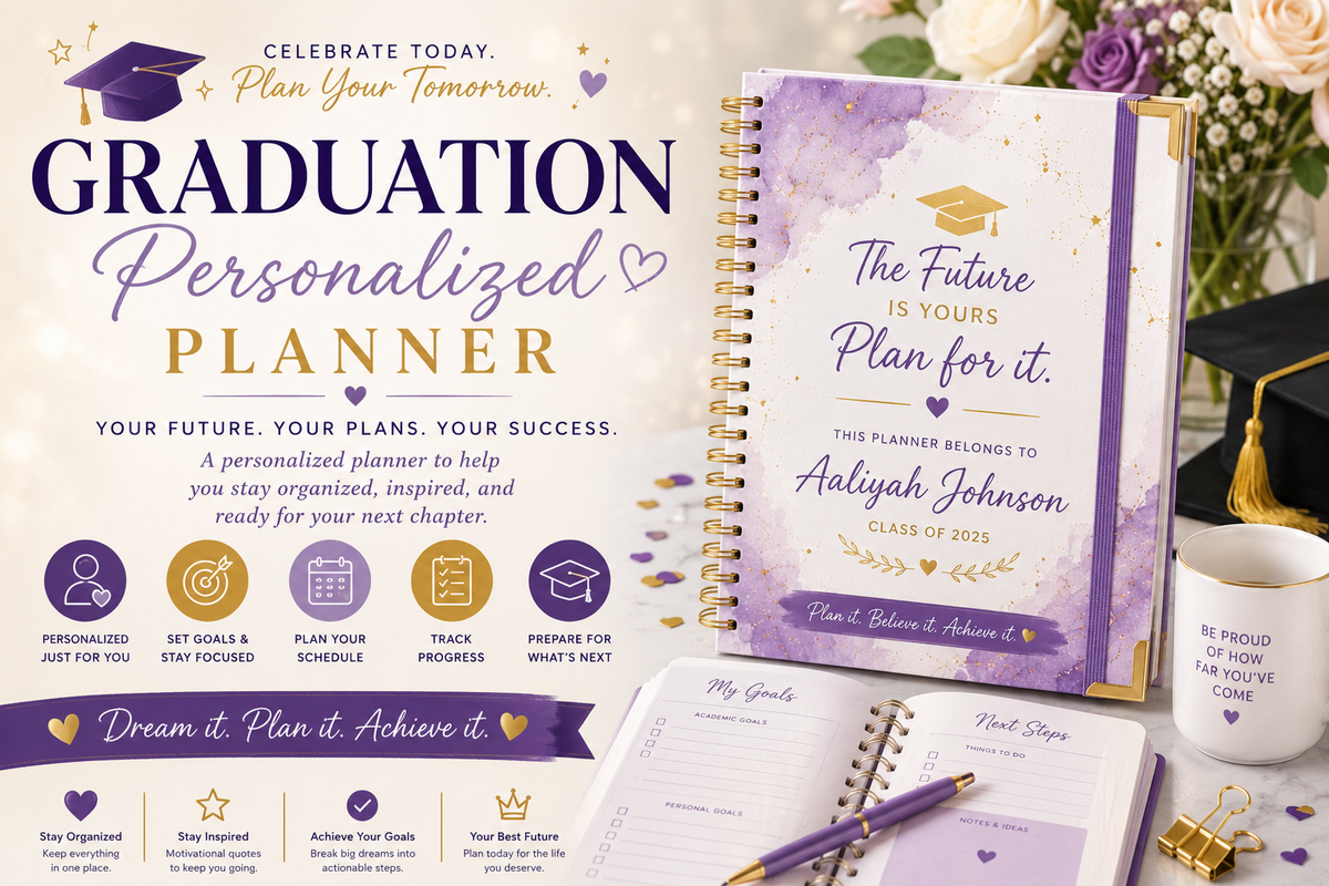 Graduation Personalized Planner