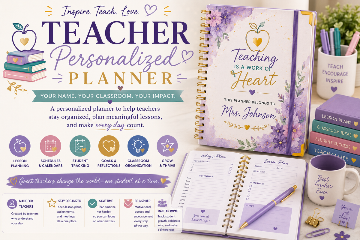 Teacher Personalized Planner