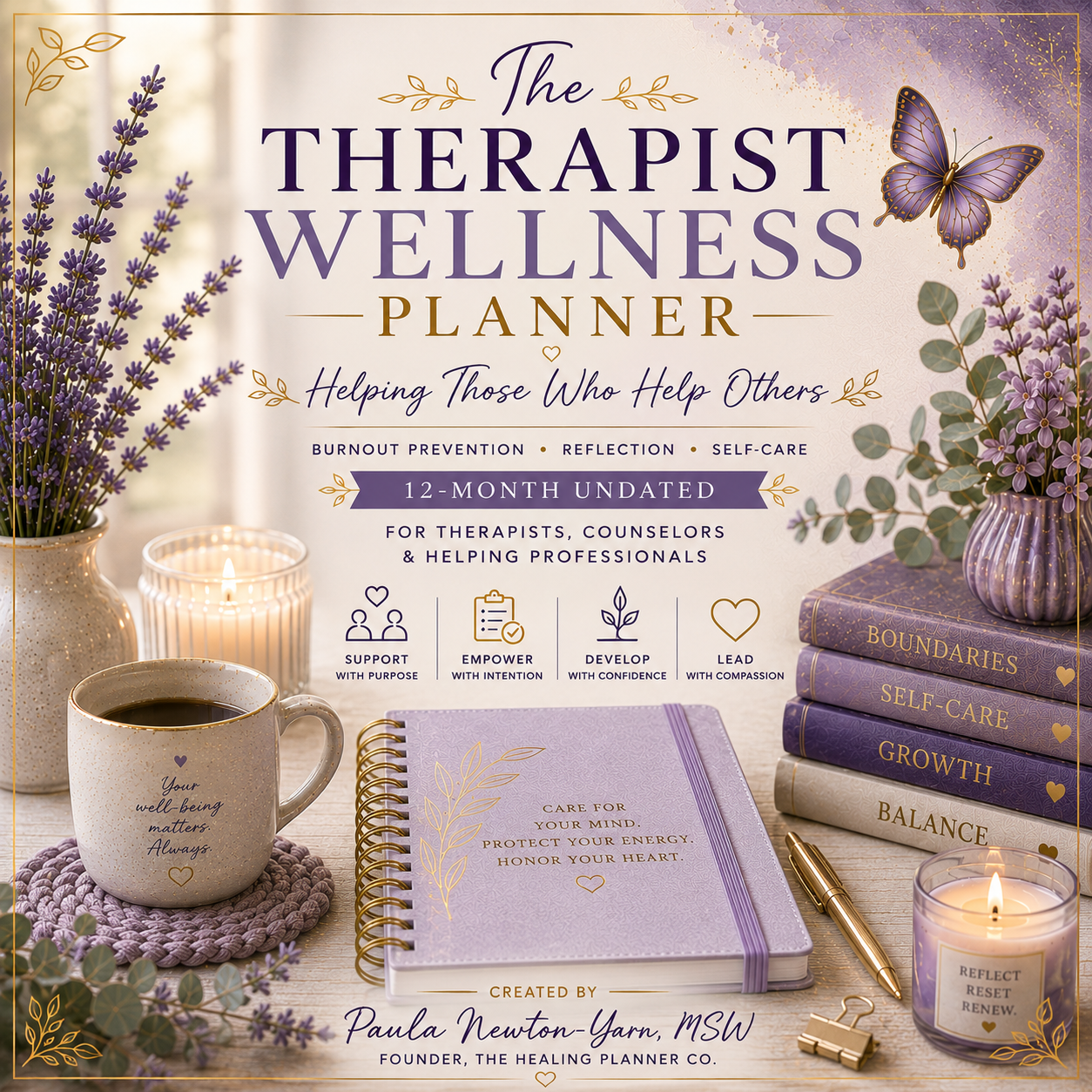 Therapist Wellness Planners