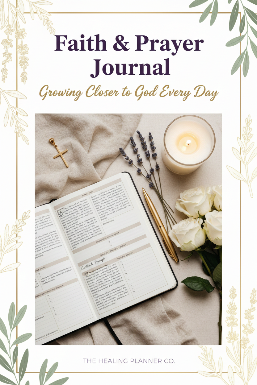 Faith & Prayer Journal