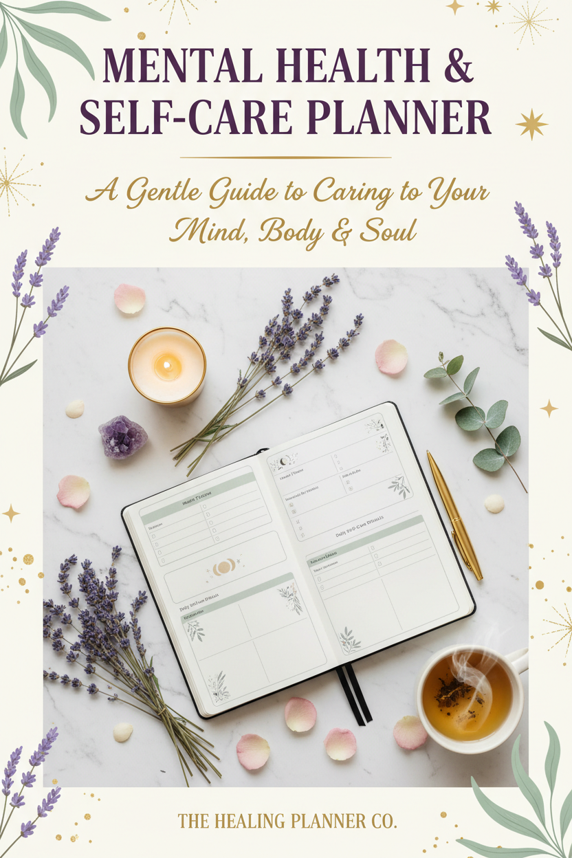 Mental Health & Self-Care Planner