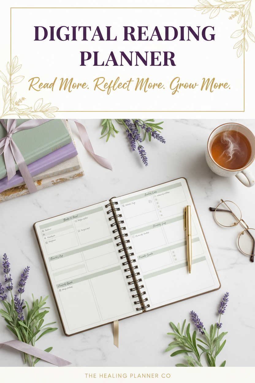 Digital Reading Planner