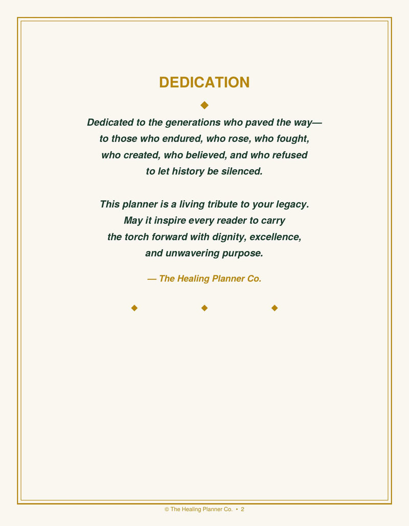 Dedication