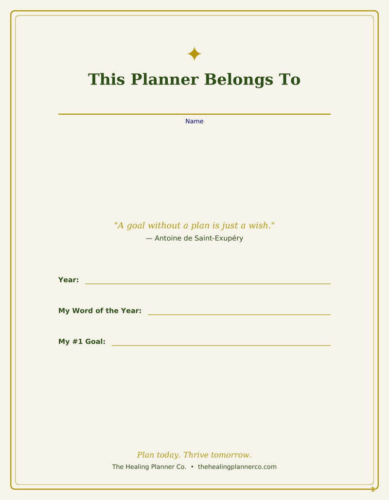 This Planner Belongs To