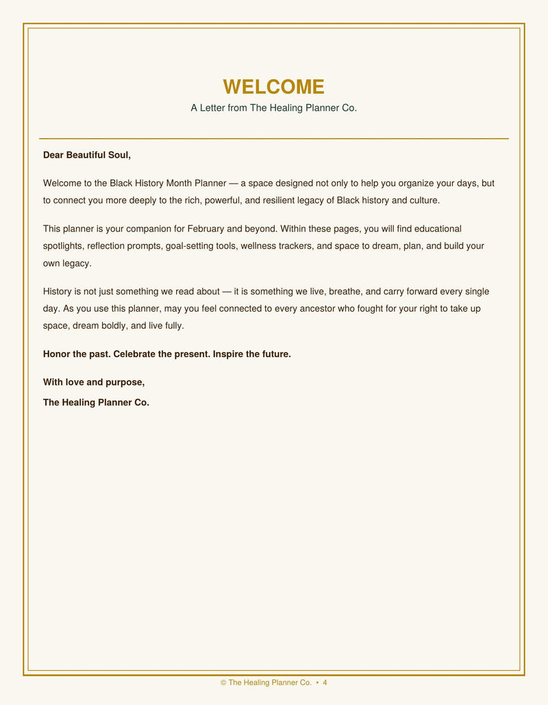 Welcome