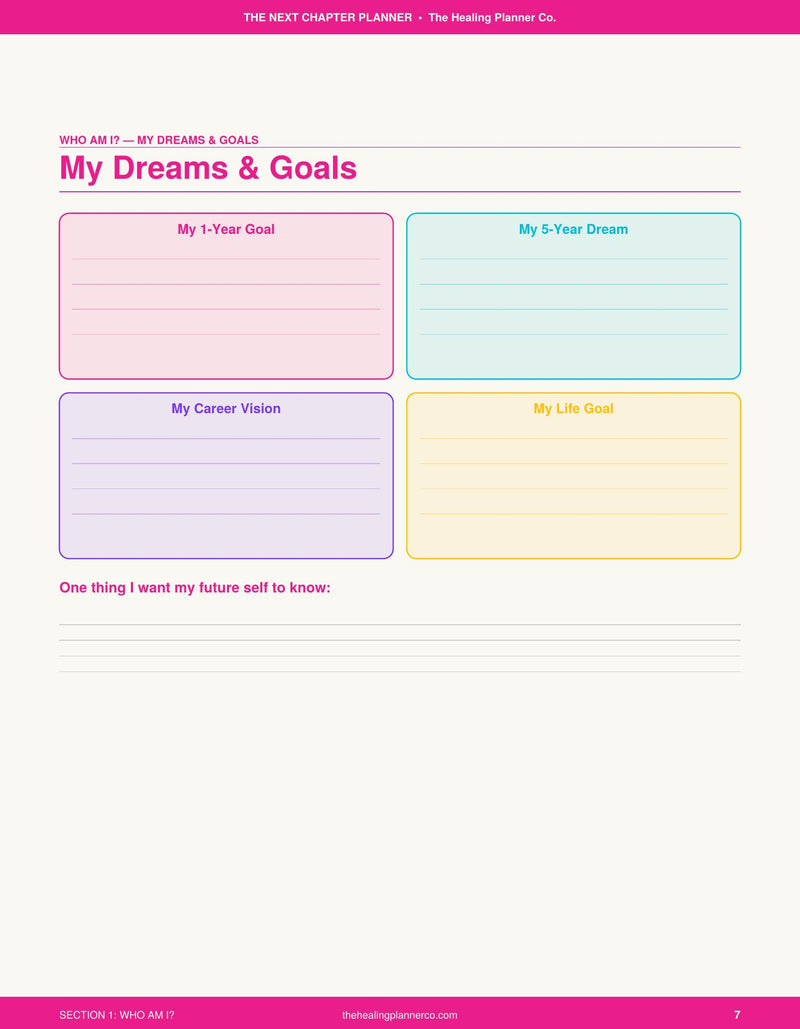 My Dreams and Goals
