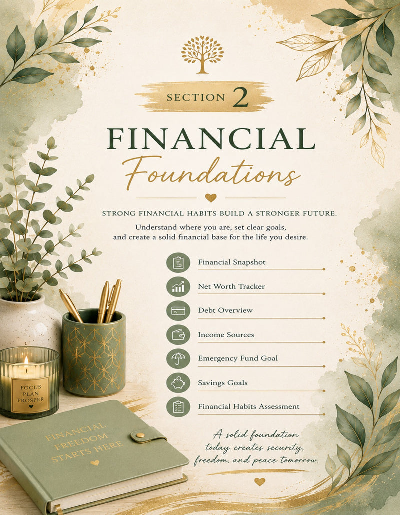 Divider " Financial Foundations