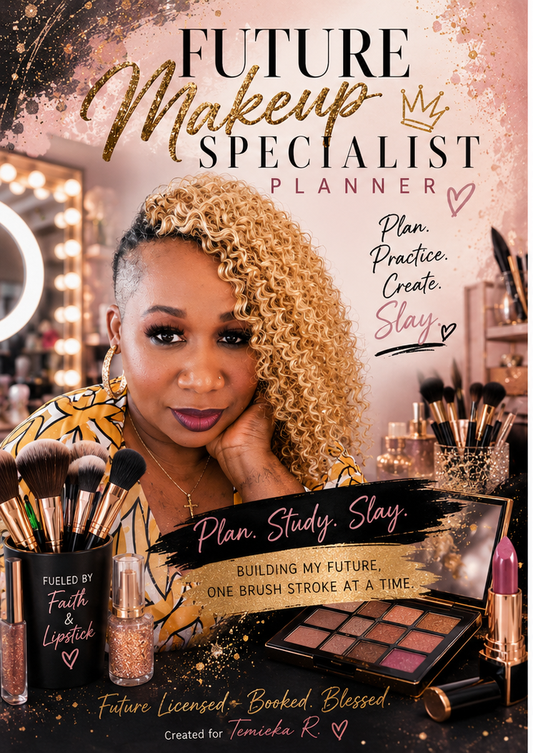 Future Makeup Specialist Planner – Personalized for Temieka